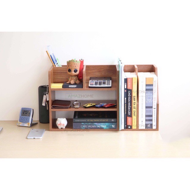 KỆ SÁCH NHIỀU NGĂN ĐA NĂNG ĐỂ BÀN