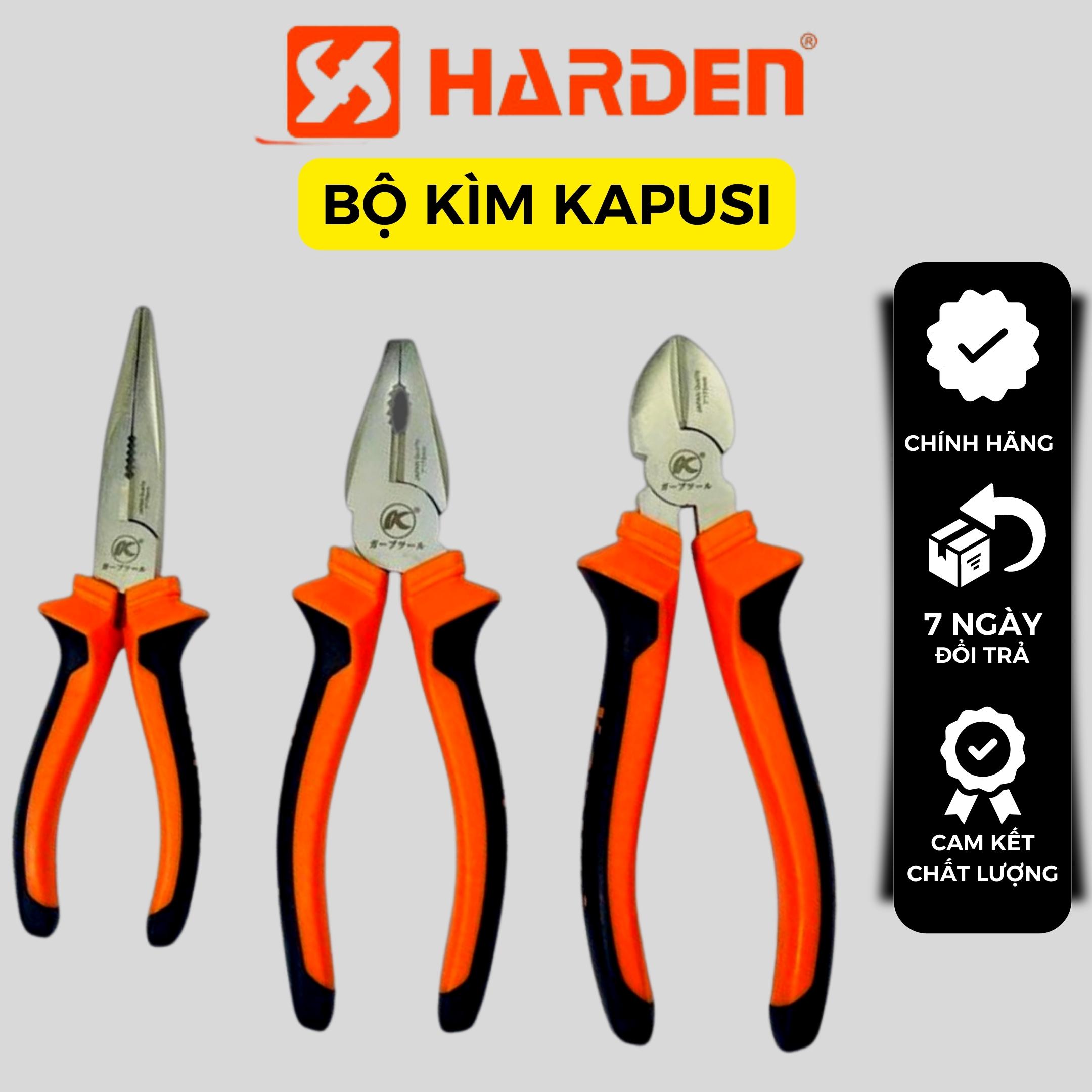 Bộ kìm chính hãng Kapusi , kìm cắt kìm điện kìm nhọn hàng Nhật cao cấp
