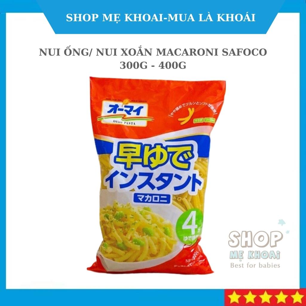 Nui ống/ nui xoắn macaroni safoco 300g