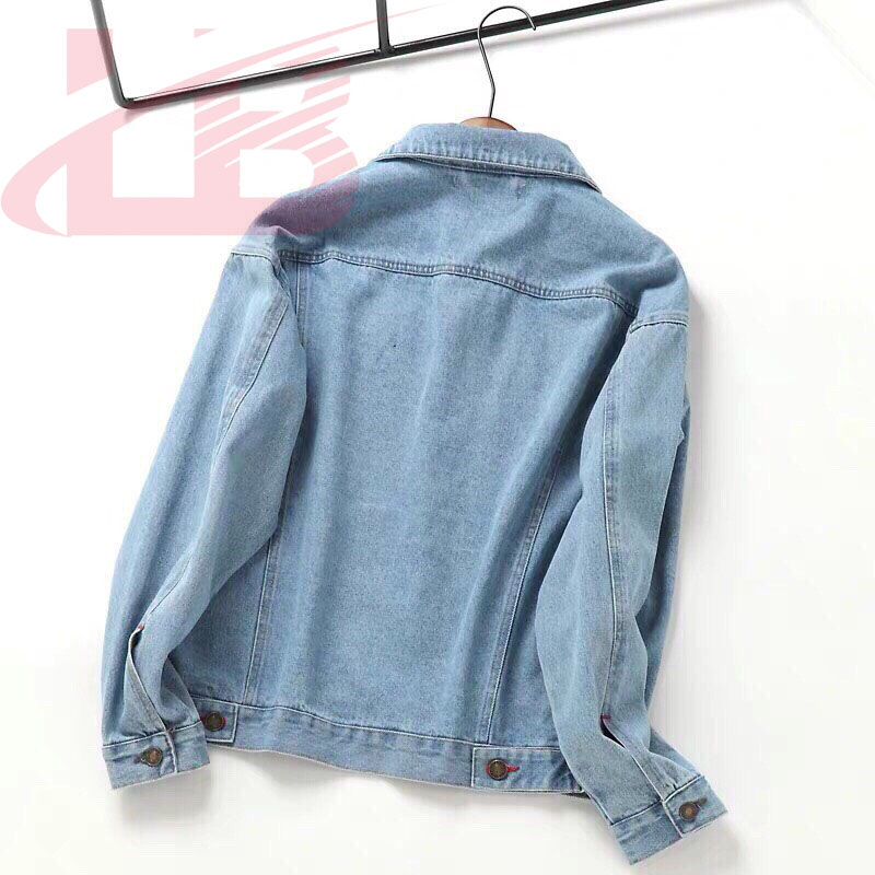 Áo khoác jean nam cao cấp LBLinhBig Store, vải jean cotton không co giãn, phom rộng, 4 size, M-L-Xl-XXL, áo chống nắng ulzzang