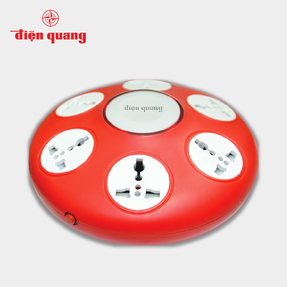 Ổ cắm điện đa năng điện quang đq esk 2r.106 công suất 2500w, tự ngắt khi quá tải, bh 12 tháng