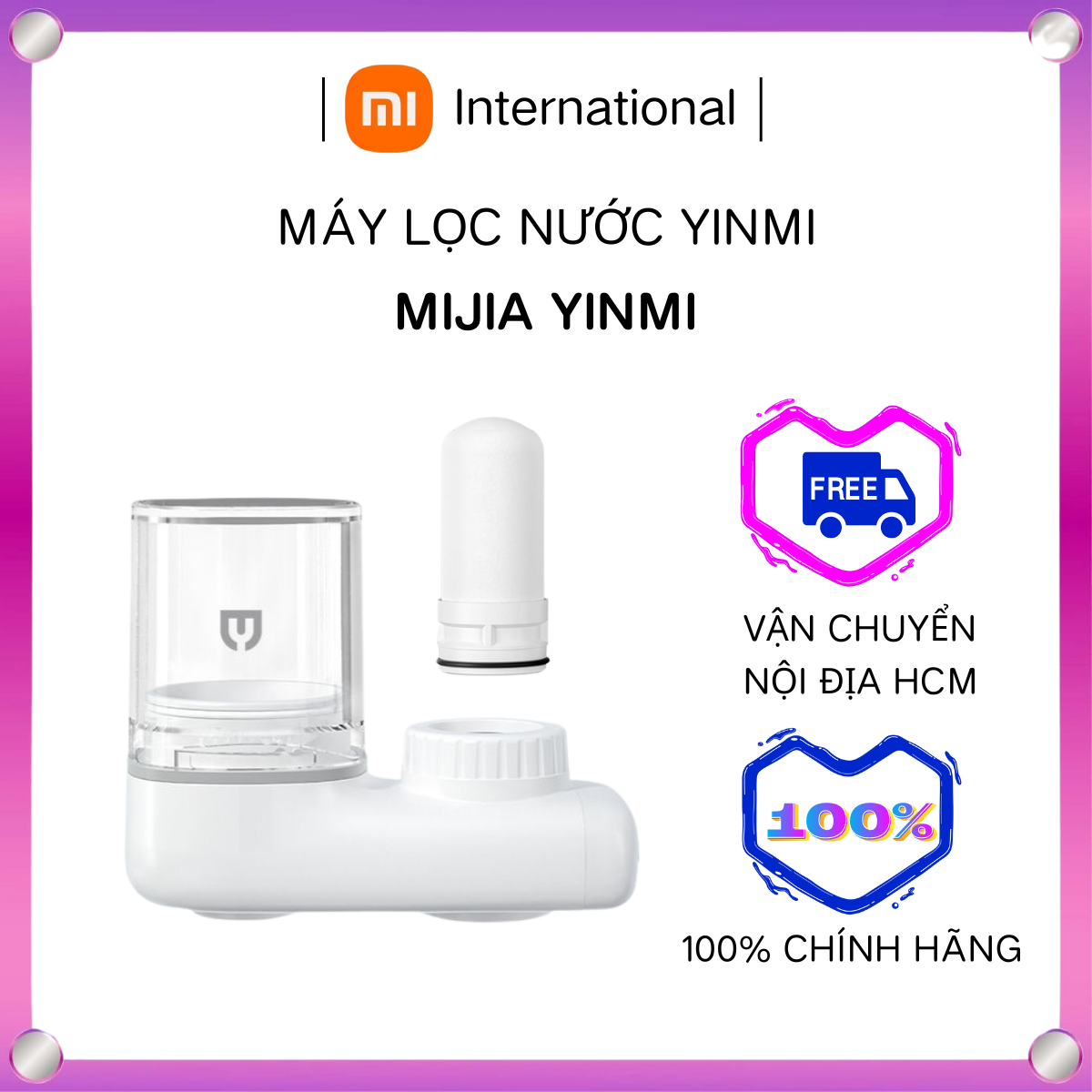 Mijia yinmi máy lọc nước vòi máy lọc nước uống trực tiếp gia dụng máy lọc nước vòi vòi vòi lọc nước vòi - xiaomi international