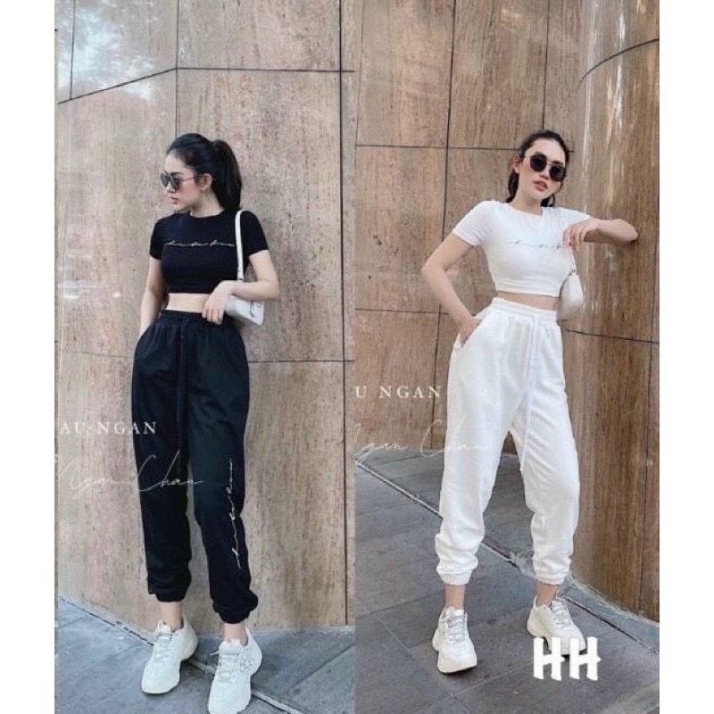 SET BỘ QUẦN BOM + ÁO THUN CHỮ KÍ BO CÁ TÍNH HOT 2021