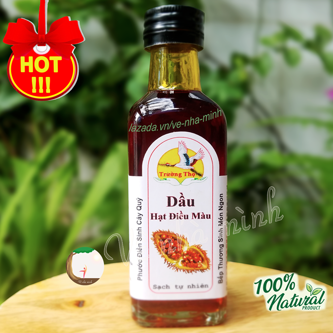 Dầu màu điều nguyên chất tự nhiên