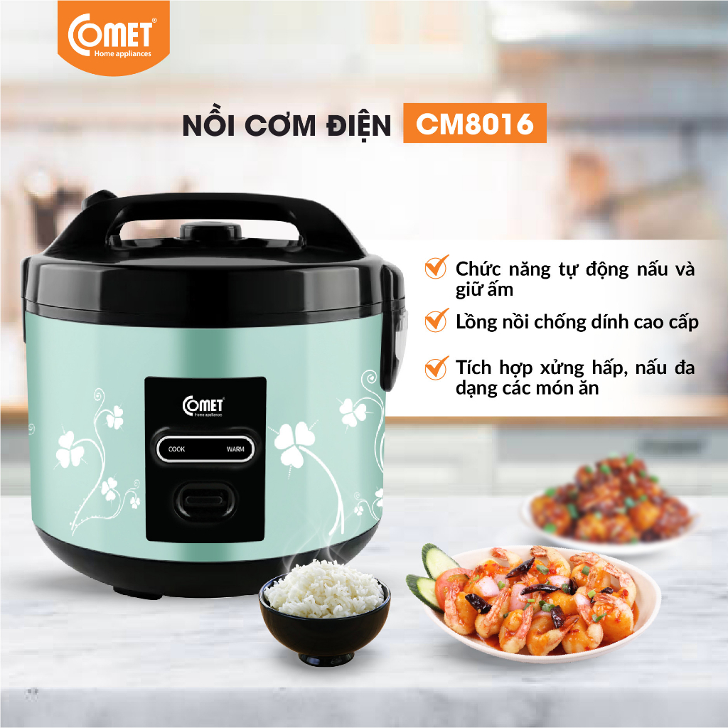 Nồi cơm điện comet - cm8016