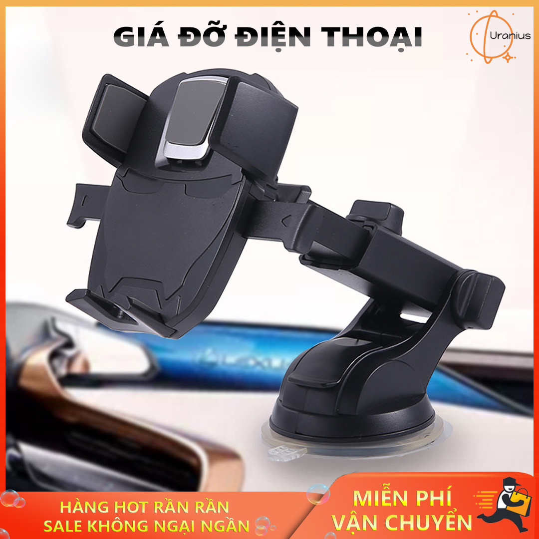Giá Đỡ Điện Thoại Đế Hút Chân Không - Kẹp Điện Thoại Hút Chân Không - Giá Đỡ Điện Thoại Trên Ô Tô Car Holder Phiên Bản Mới, Thiết Kế Cực Chắc Chắn, Gắn Kết Trên Bất Kỳ Mặt Phẳng. Giảm Giá 50%