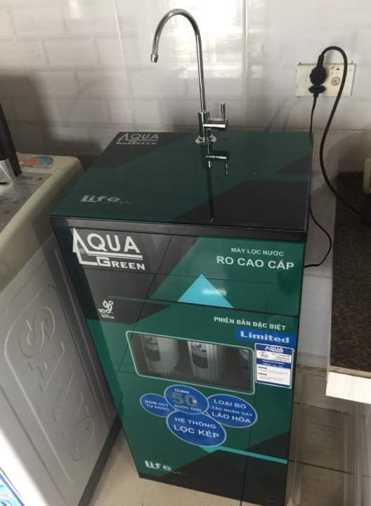 Máy Lọc Nước AQUA 10 lõi Lọc - Phiên bản đặc biệt + tặng kèm 3 lõi lọc (Bảo hành 2 năm)
