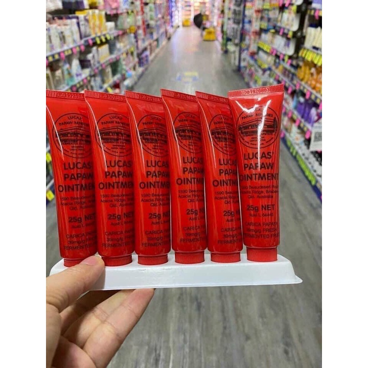 Kem đa năng Lucas Papaw Ointment tuýp 25g - hàng Úc đi air