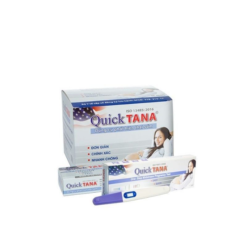 5 BÚT THỬ THAI NHANH QUICK TANA (che tên sản phẩm)