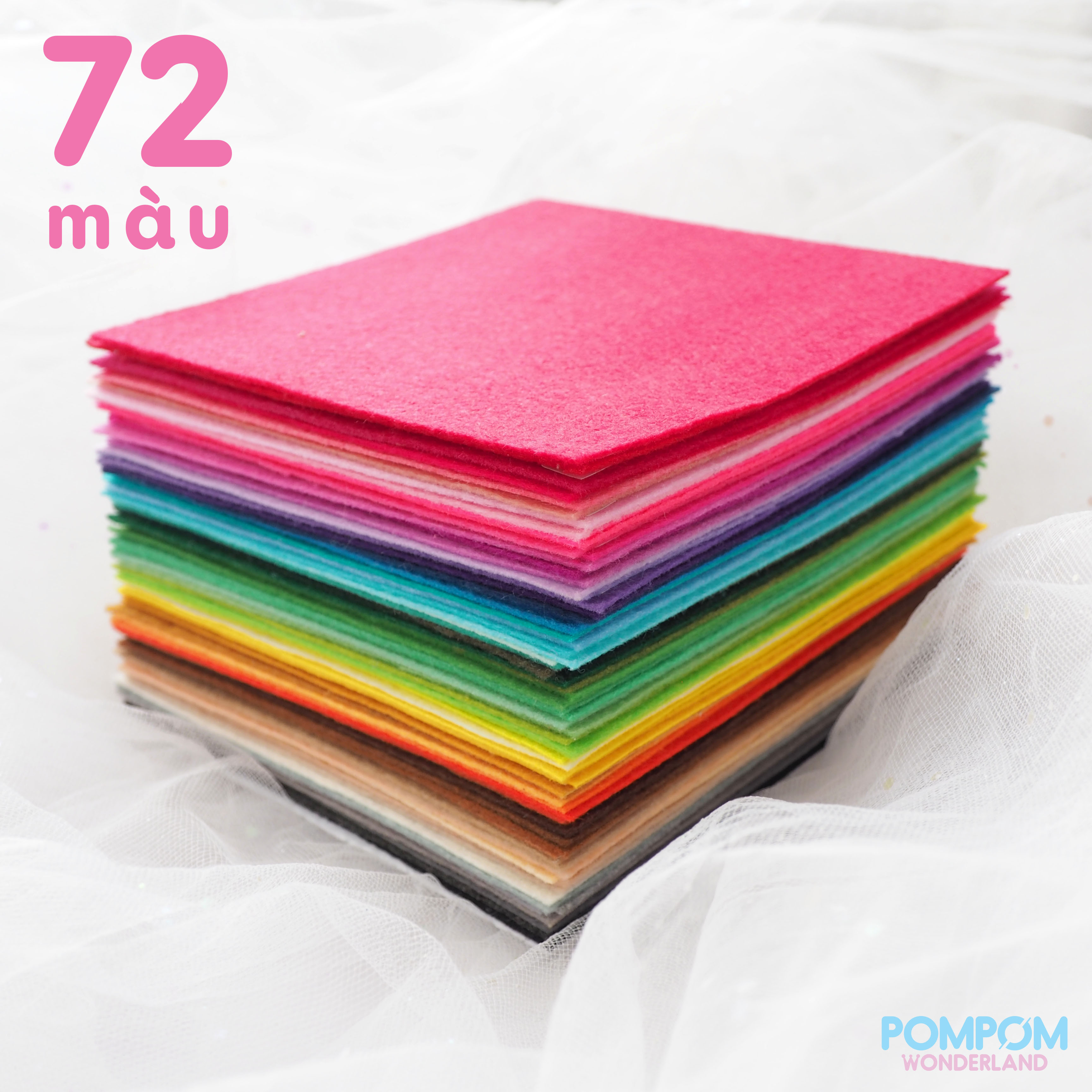 Vải nỉ cứng 15x15cm