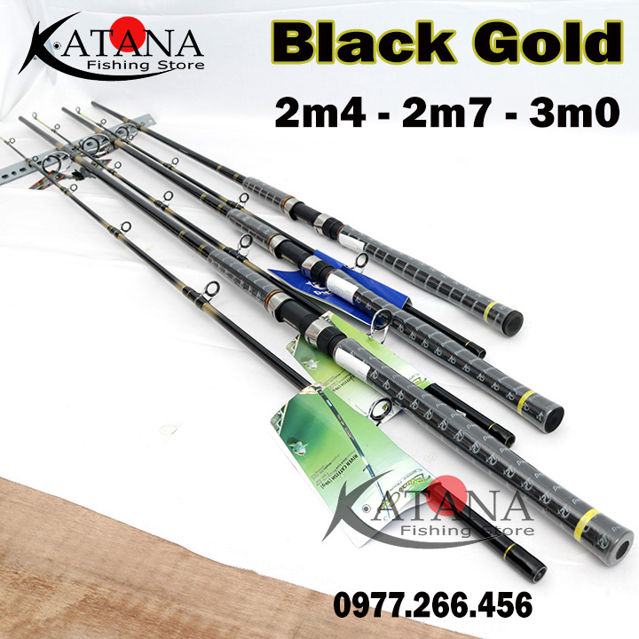 Cần Câu Pioneer Black Gold - Bạo Lực - Giá Tốt - 2m4 2m7 3m0