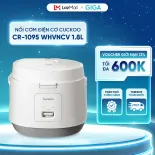 [ Hỏa tốc HN - HCM ]  Nồi cơm điện cơ Cuckoo CR-1095 WHVNCV 1.8L - Công nghệ giữ nhiệt đa chiều - Chống dính - BH 12 Tháng