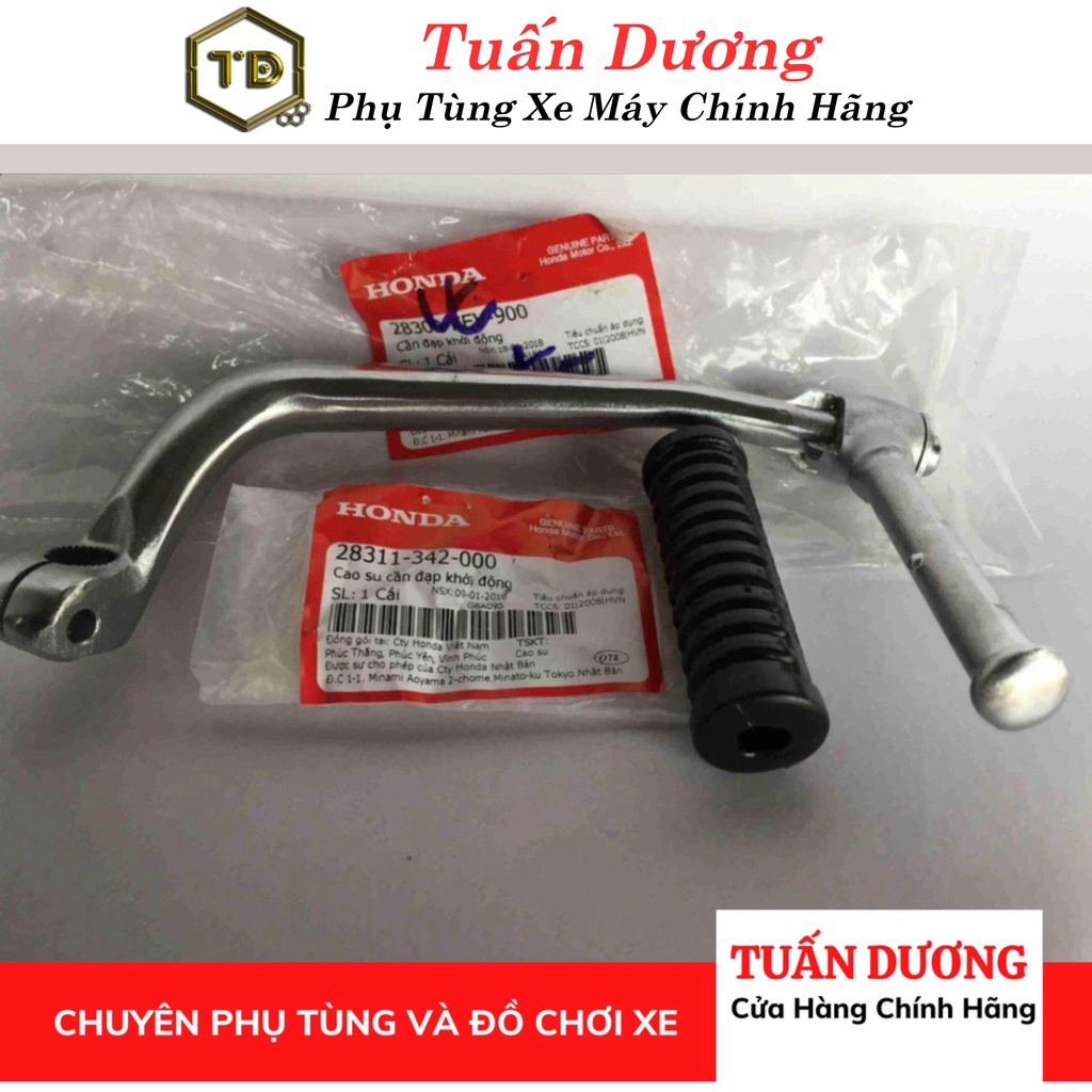 Cần khởi động xe honda dream hàng chính hãng lắp được cho dream Việt và Dream thái các đời