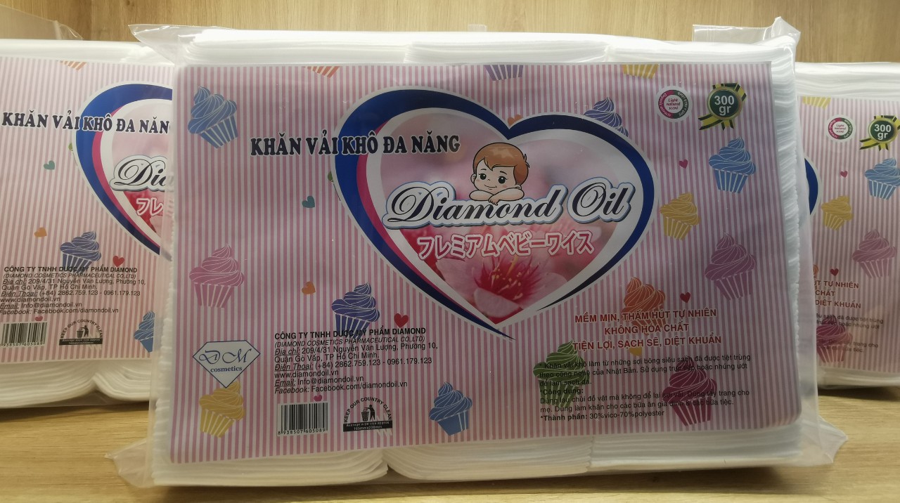 Khăn khô đa năng Diamond oil