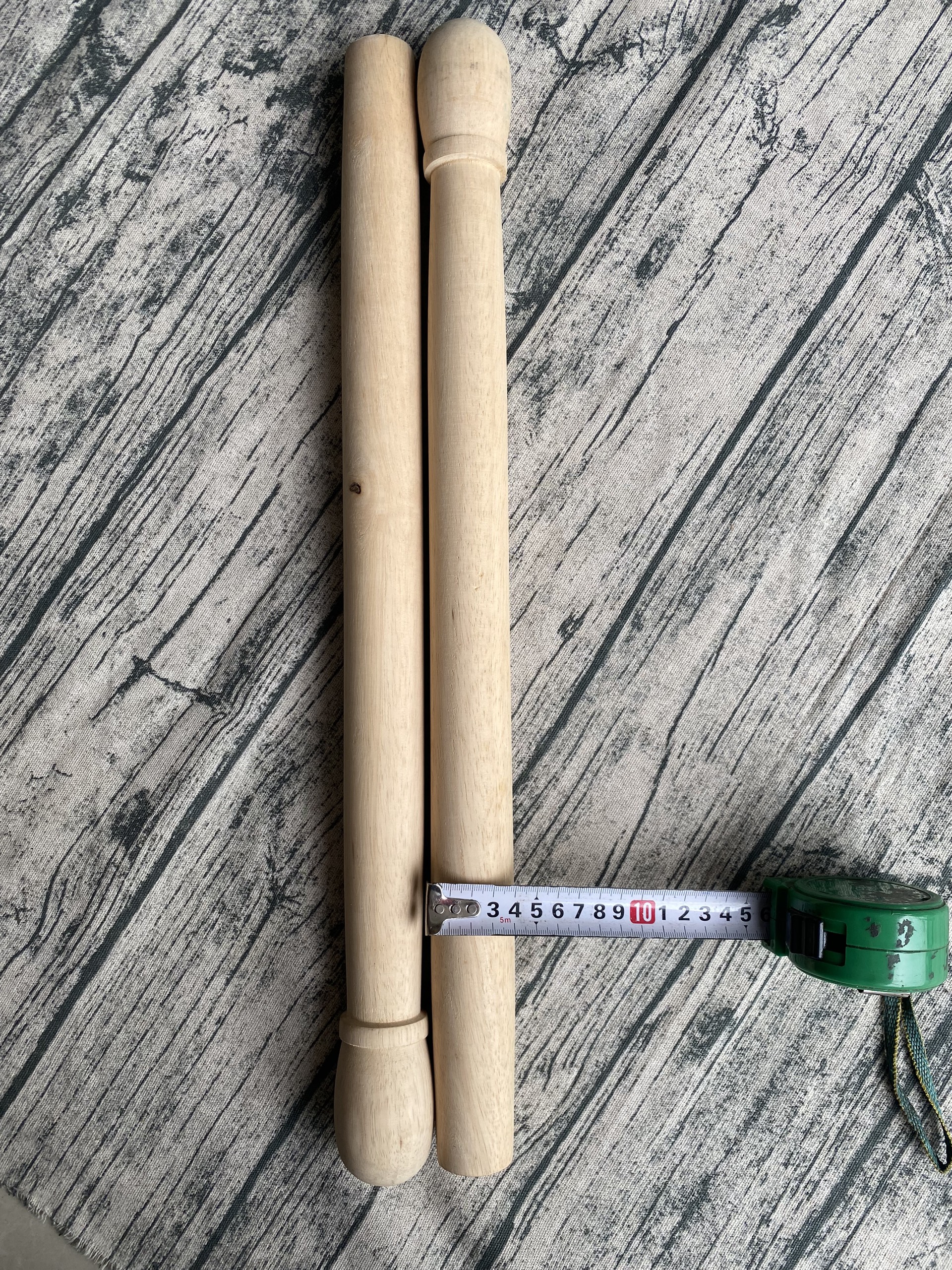 Dùi trống gỗ to dài 55cm gỗ cao su