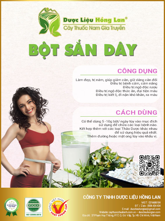 ✅ 100g bột sắn dây nguyên chất 100% - hàng chuẩn công ty