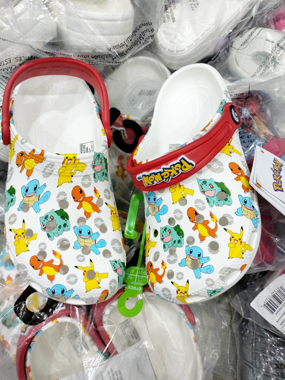Crocs band classic Pokemon/ Captain cho trẻ em
