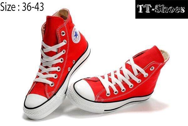 Giày Sneaker CV Đỏ Tươi Nam Nữ Full Size