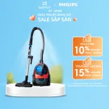 Máy Hút Bụi Philips FC9351/01 1900W - Hàng Phân Phối Chính Hãng - Đầu Hút Multi Clean - Bộ Lọc Hepa 10 Có Thể Rửa