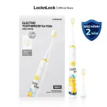 ENR226WHT-Bàn chải đánh răng điện/ Đầu bàn chải cho bé Locknlock Electric toothbrush for kids - 4 chế độ, chống nước - Hàng chính hãng