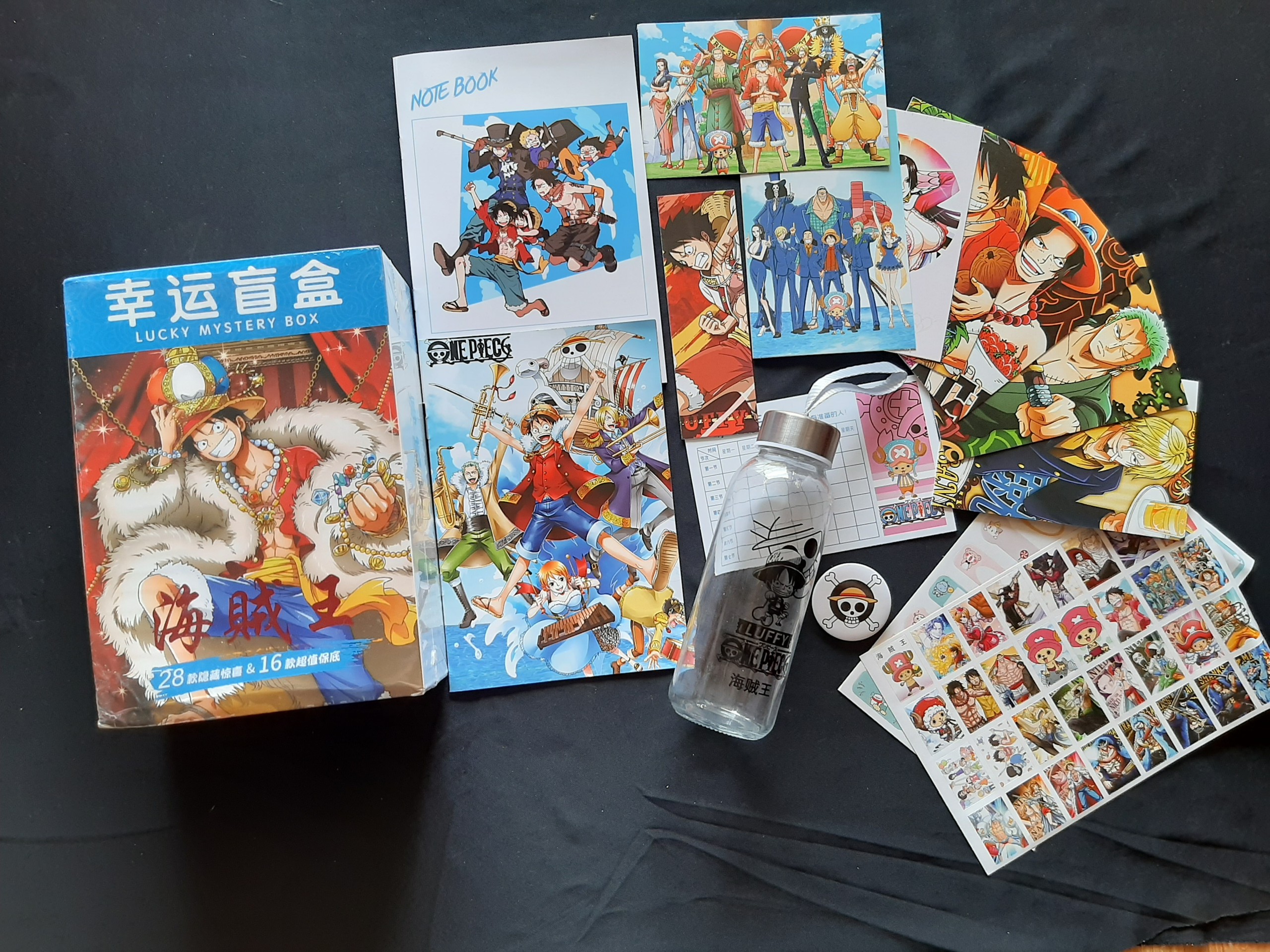 Hộp quà may mắn - Hộp quà ngẫu nhiên Anime - Lucky Mistery box Onepiece - Baystore