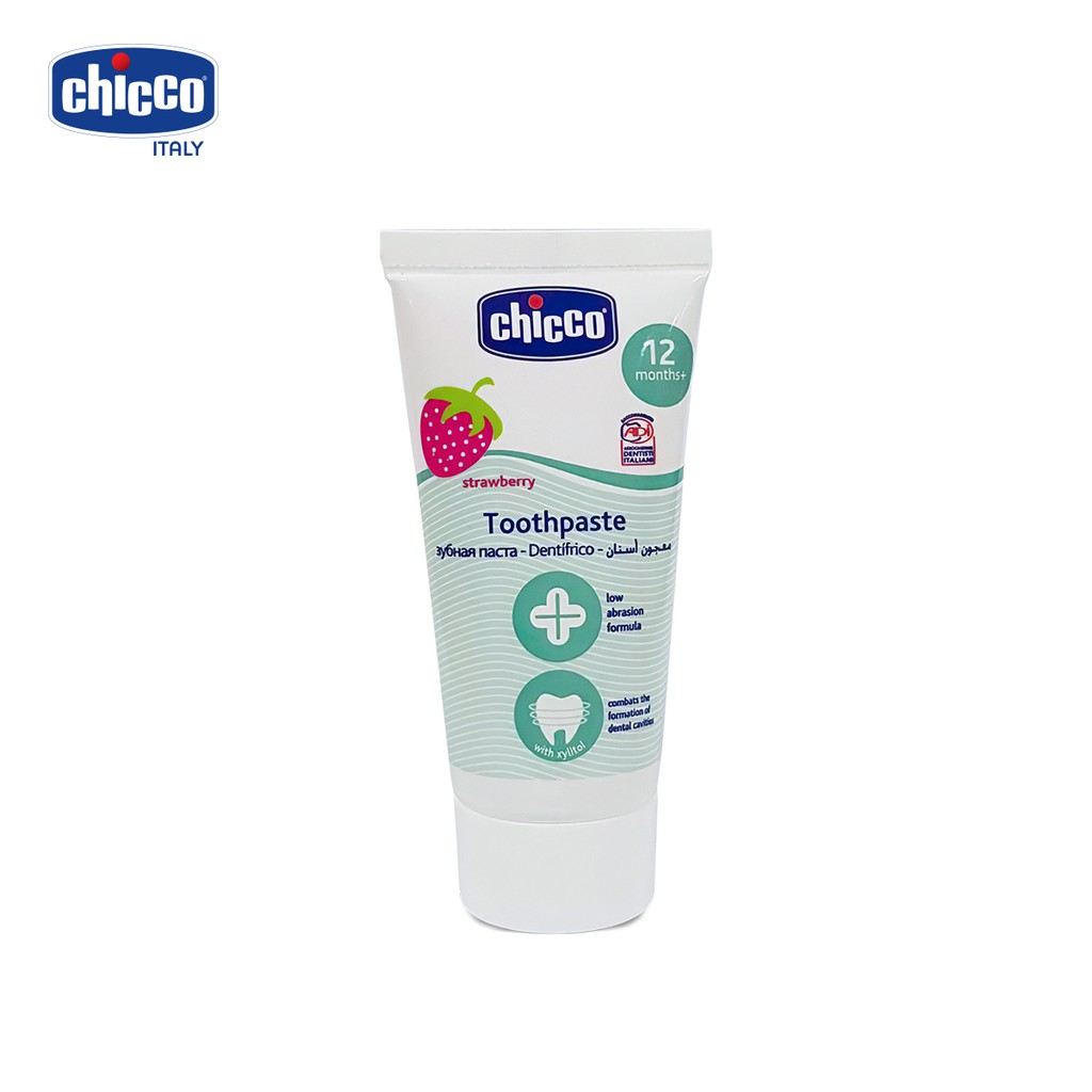 Kem đánh răng Chicco hương Dâu 15ml