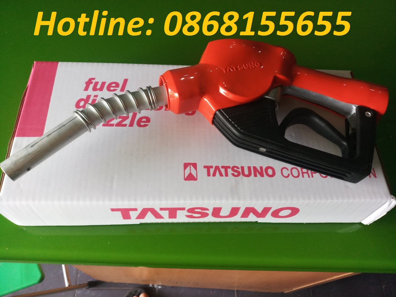 Cò bơm tatsuno d27 lắp trong trụ bơm xăng dầu màu đỏ