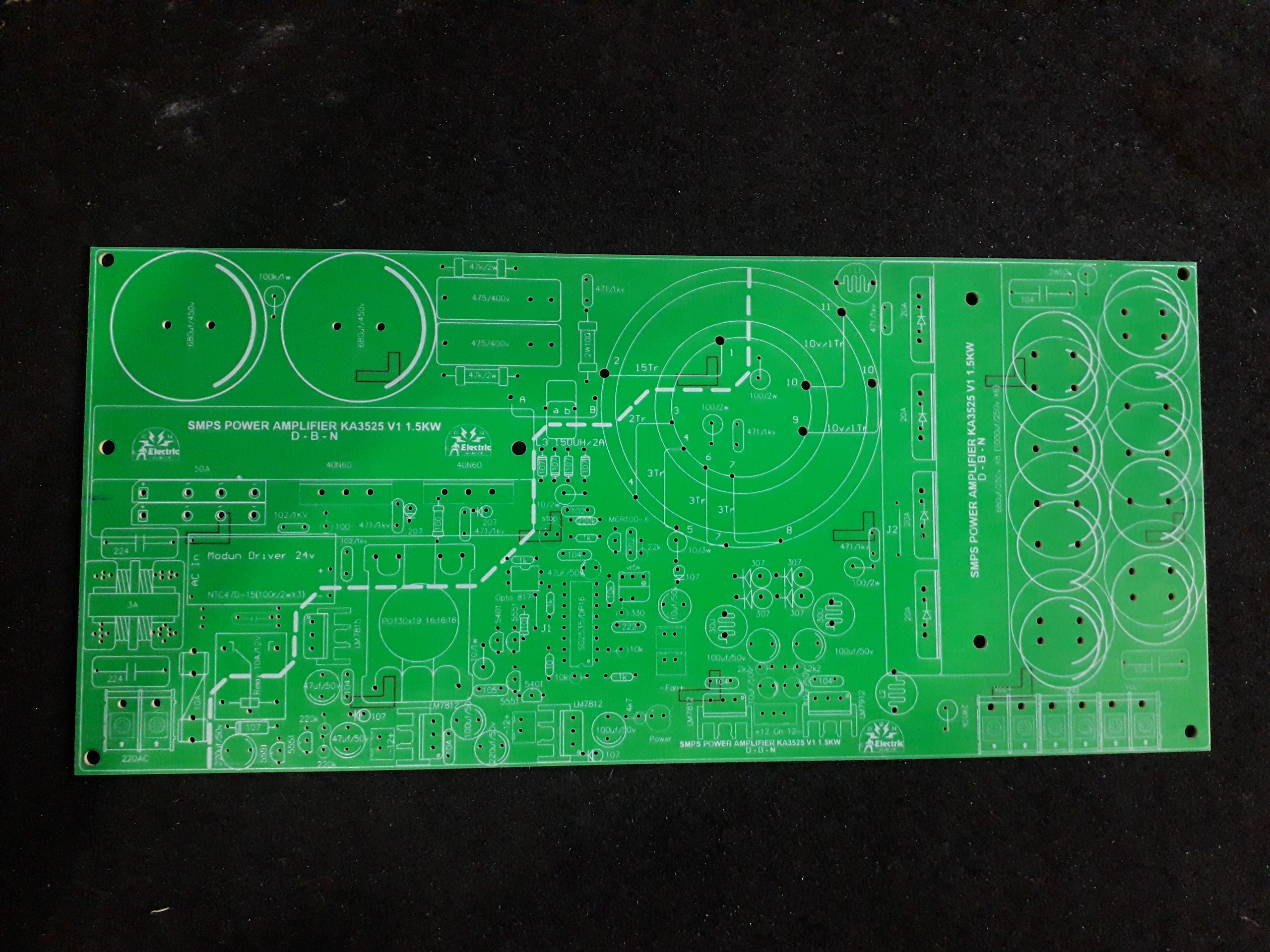 pcb nguồn xung 1500w
