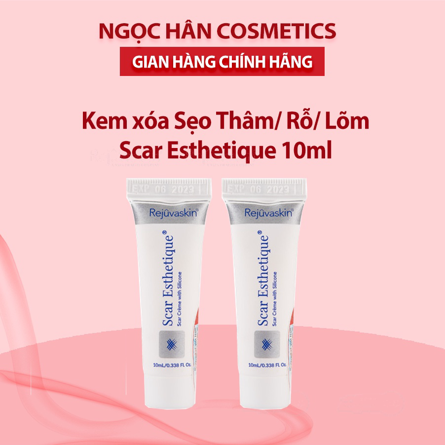 Kem xóa Sẹo Thâm, lấp đầy Sẹo Rỗ, Sẹo Lõm Scar Esthetique 10ml của Rejuvaskin - ngochancosmetics