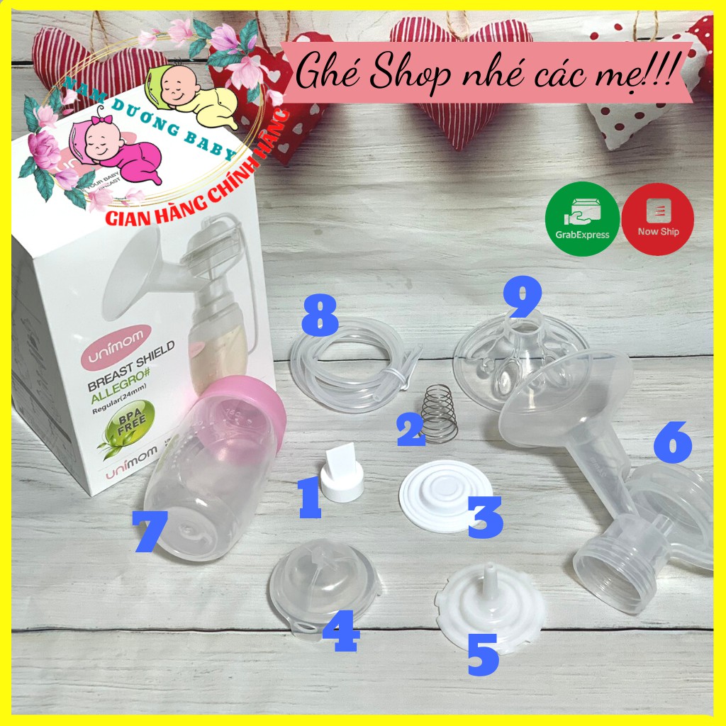Phụ kiện máy hút sữa unimom