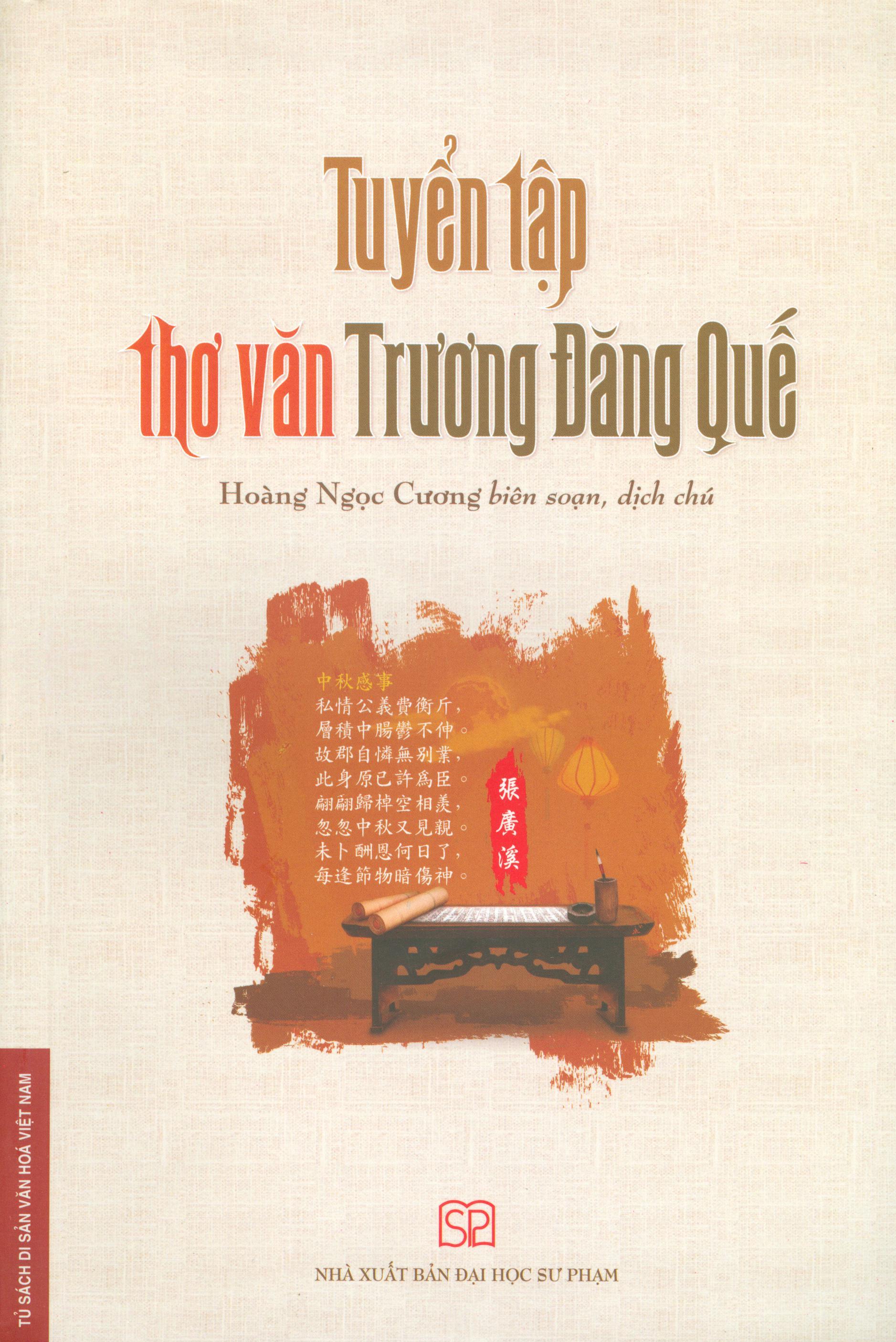 Tuyển Tập Thơ Văn Trương Đặng Quế