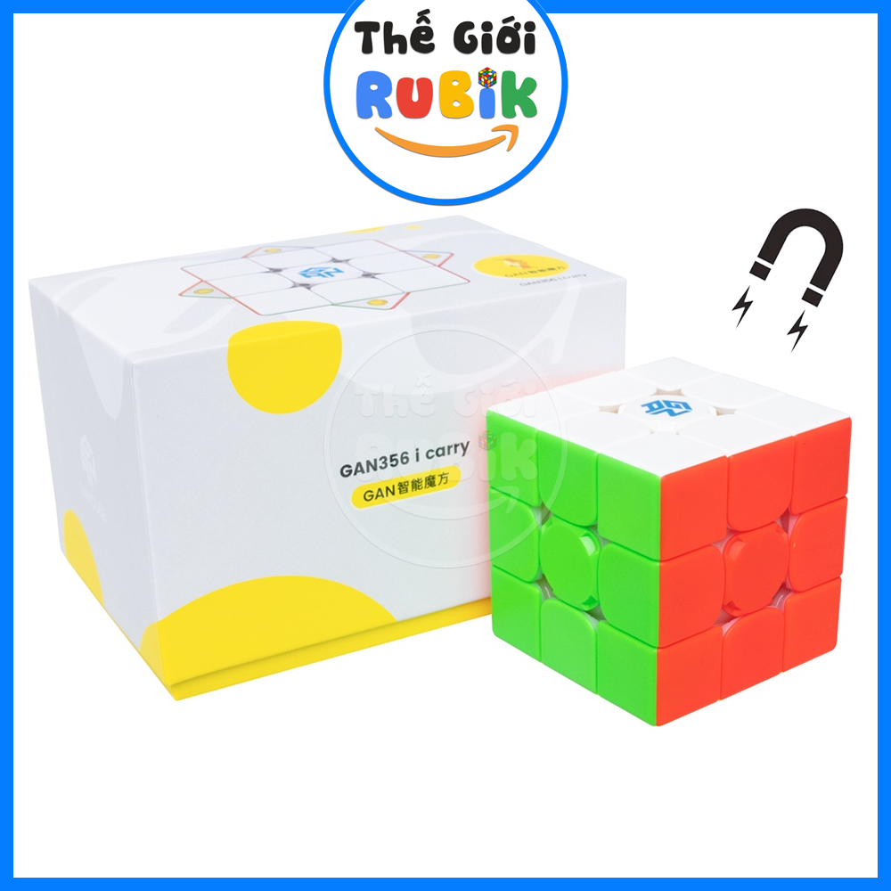 Rubik Thông Minh GAN i Carry Smart Cube kết nối với điện thoại bằng Bluetooth | Thế Giới Rubik