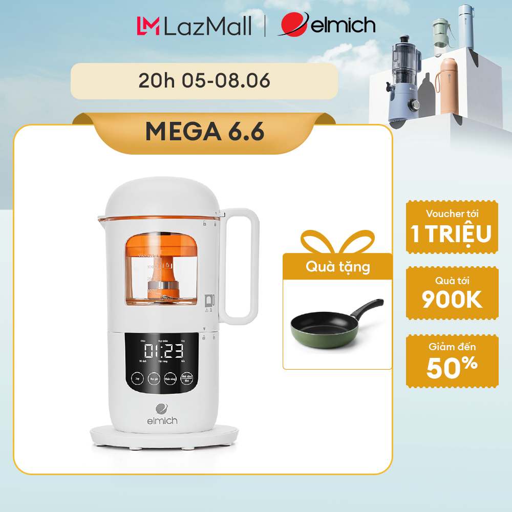 (MEGA 6.6)Máy xay và chế biến thức ăn cho bé Elmich Babycare FPE-8779