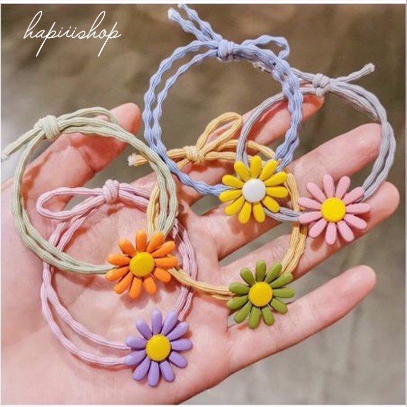 [QUÀ TẶNG KÈM] Dây Buộc Tóc dễ thương phong cách Hàn Quốc (Hàng nhập khẩu), mẫu đẹp, không kén tóc, giao ngẫu nhiên - Dây cột tóc, cột tóc nữ, chun buộc tóc, thun buộc tóc