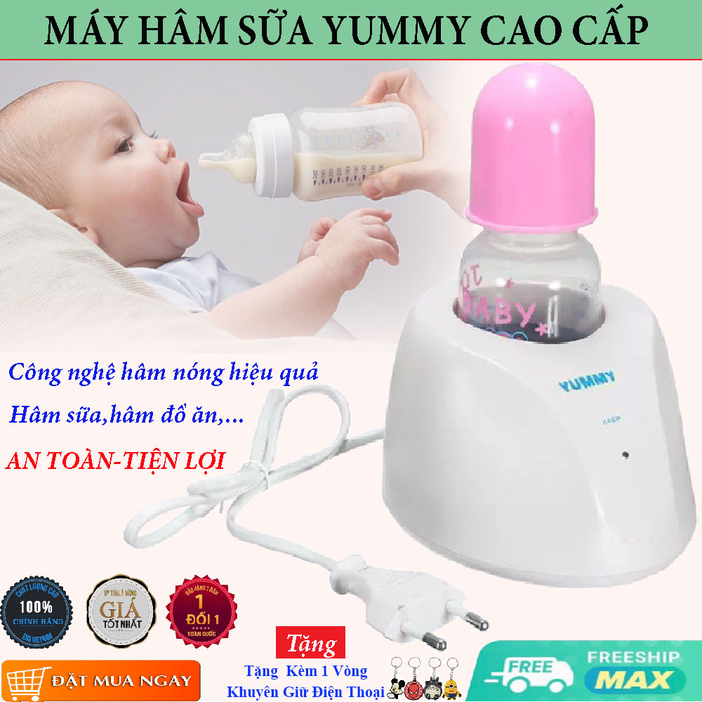[TẶNG KÈM 1 BÌNH ĐỰNG SỮA] Máy Hâm Sữa Yummy Đa Năng, Máy Ủ Sữa Cho Bé Yêu, Giúp Hâm, Ủ Sữa, Làm Nóng Nhanh, Giữ Nhiệt Độ Ổn Định, Không Biến Chất, Đảm Bảo Sức Khỏe Cho Bé . Giá Cực Sốc , Hãy Mua Ngay!