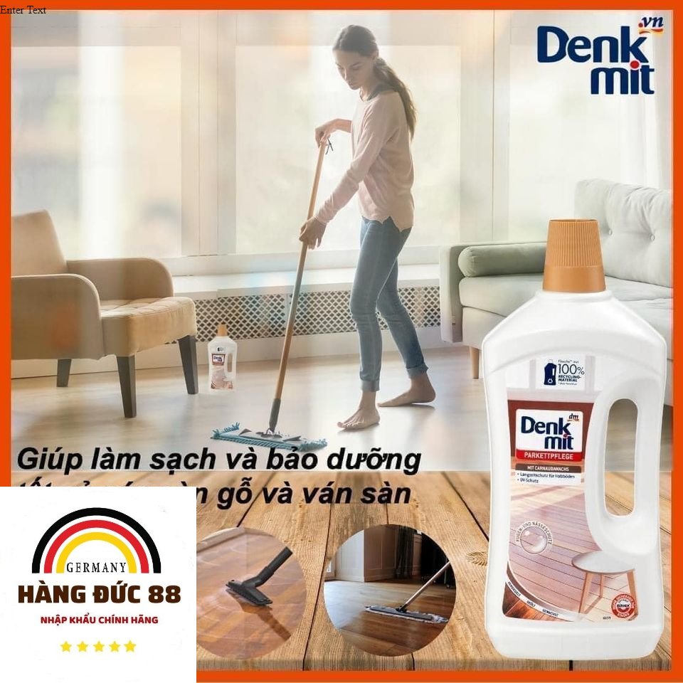 Nước lau sàn gỗ denkmit dung tích 1l - hangduc88