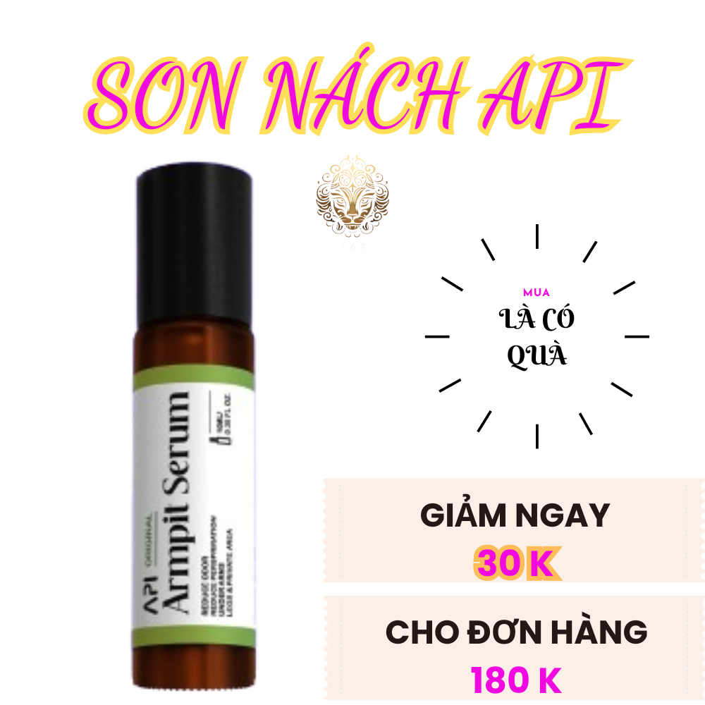 Son nách APi, lăn khử mùi hôi nách APi, Son nách APi ngăn tiết mồ hôi, khử mùi hôi nách 72h