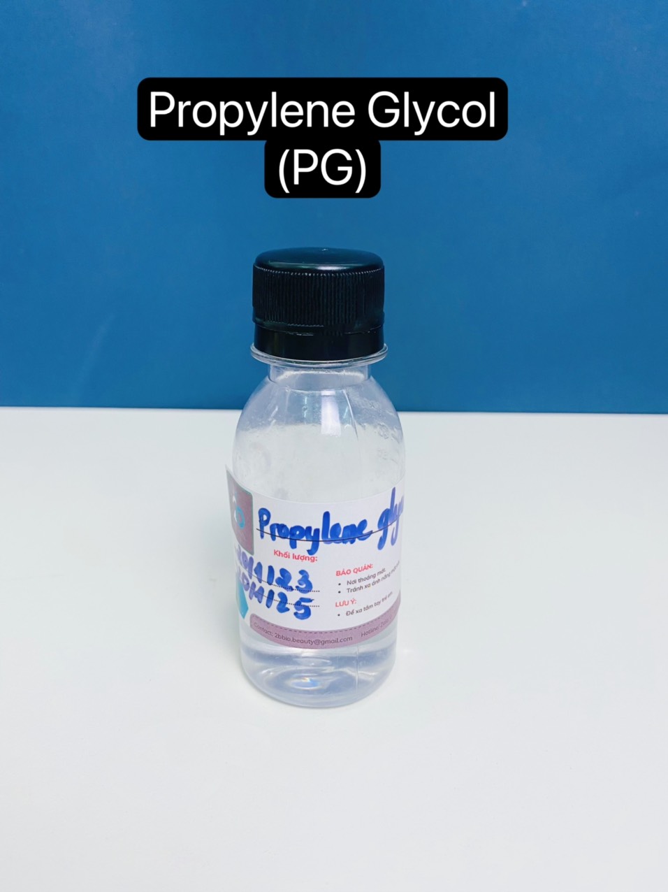100g/1kg propylene glycol - chất giữ ẩm, dung môi - nguyên liệu mỹ phẩm