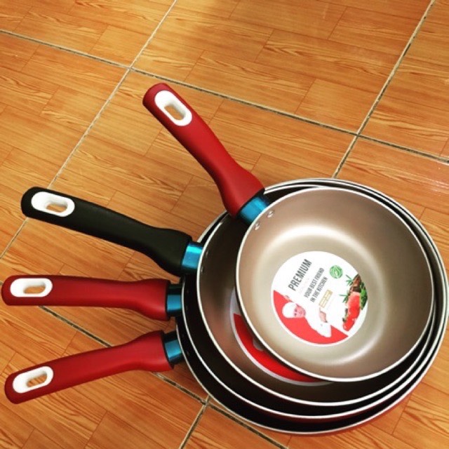 Chảo sâu lòng elmich chống dính đáy từ el7105 size 28- hàng km