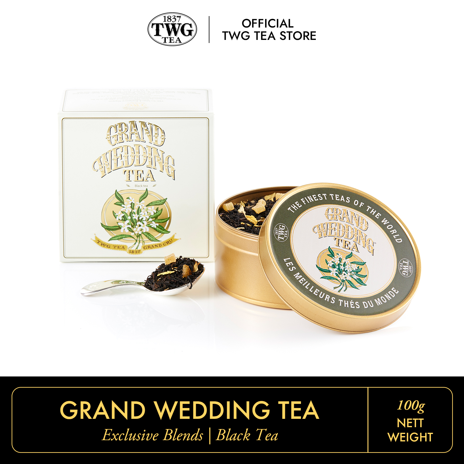 Trà twg tea - grand wedding tea | trà đen