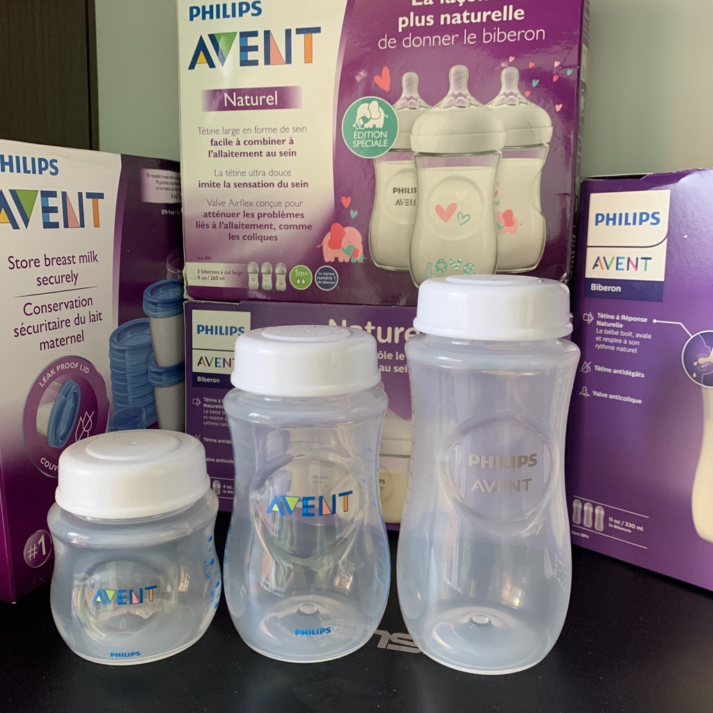 Bình trữ sữa avent 125ml/ 260ml / 330ml