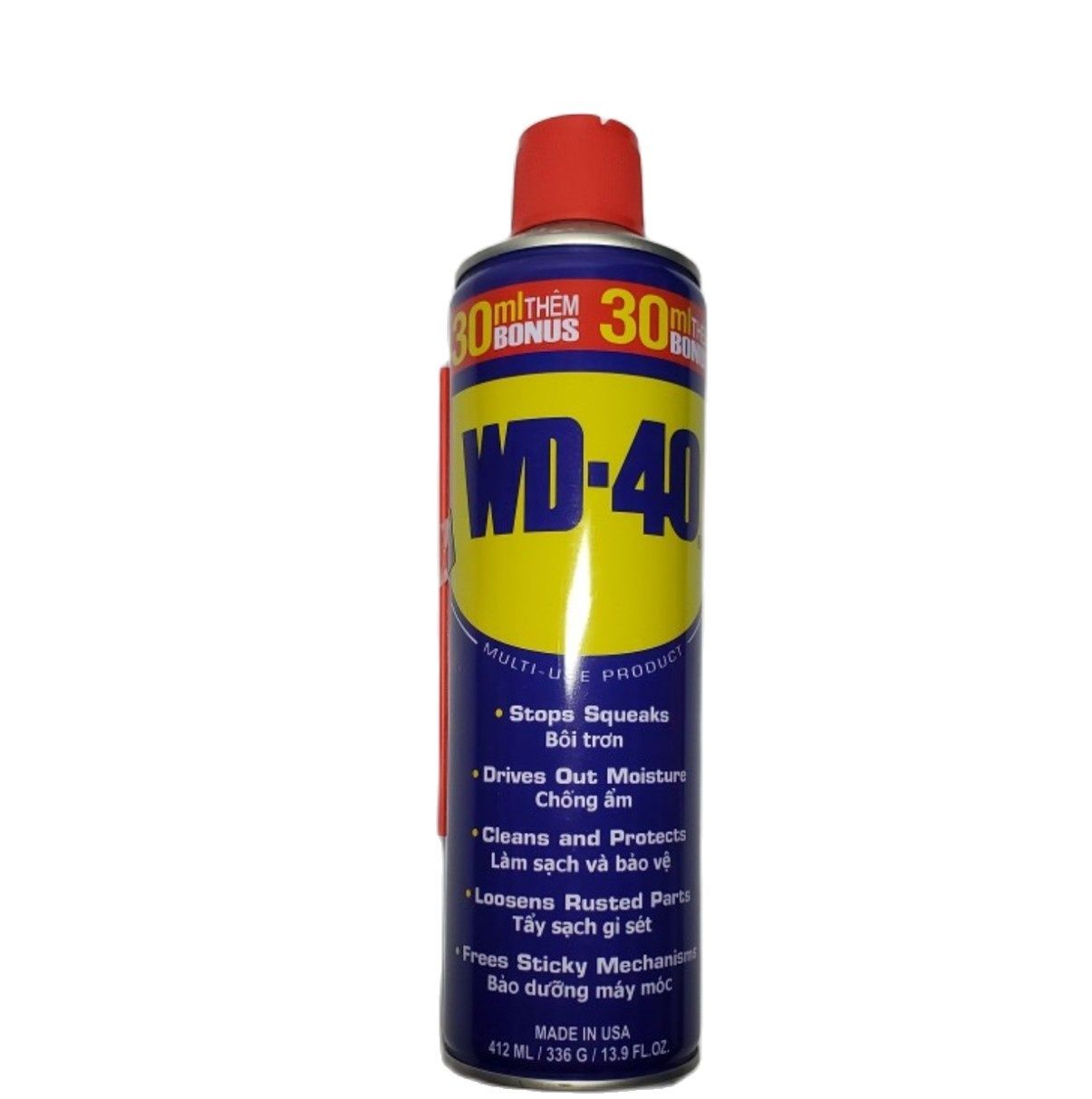 Chai xịt chống rỉ, làm sạch và bảo dưỡng máy móc WD-40 ( 412ML)