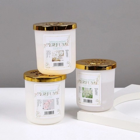 Sáp thơm phòng, sáp khử mùi xe hơi, lọ thơm phòng perfume 150g lưu hương lâu