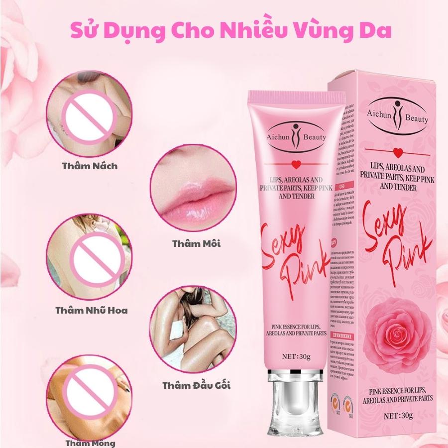 Kem Chống Thâm Sexy Pink Aichun Beauty Kem Chống Thâm Môi Làm Hồng Môi