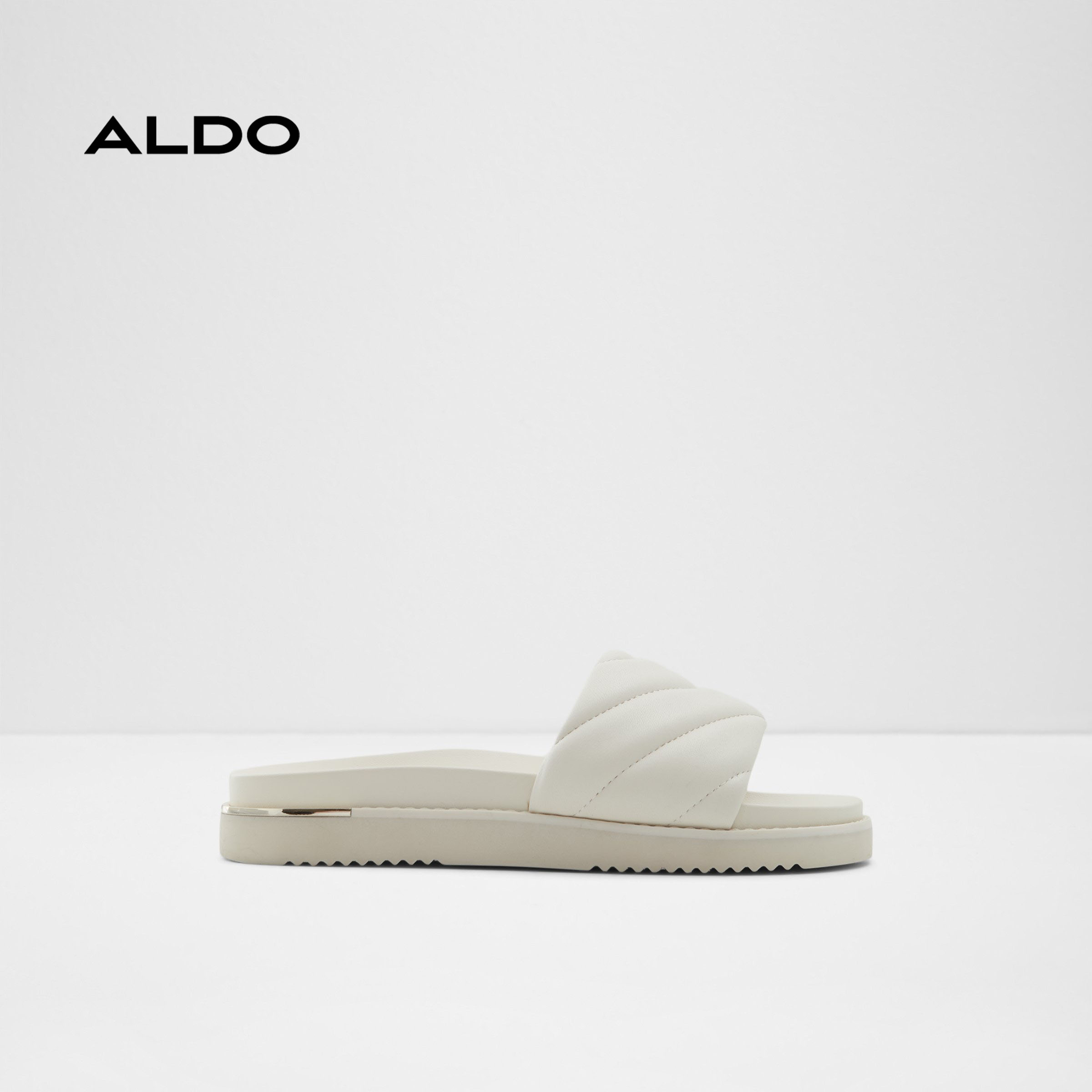 Dép sandal quai ngang đế bằng nữ aldo acaswen