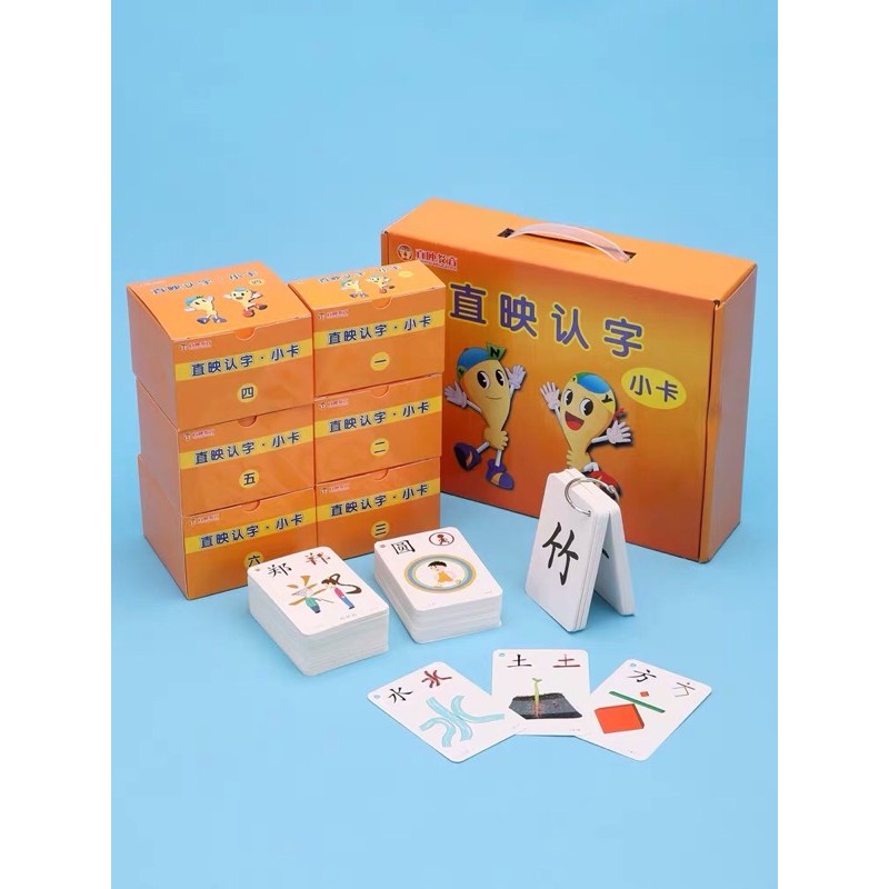 Thẻ học tiếng Trung Flash Card Dễ Nhớ Có Hình Ảnh