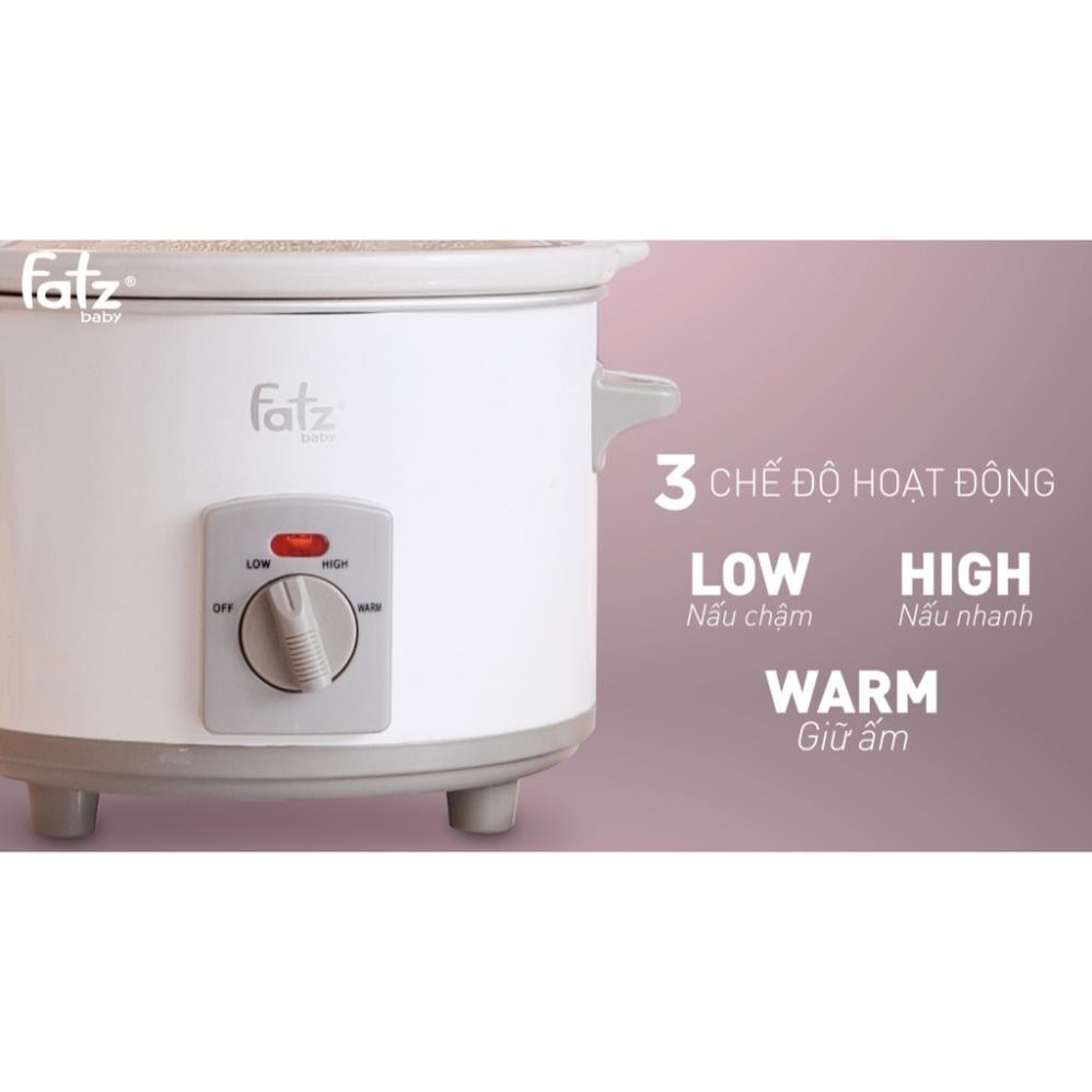 Nồi nấu chậm fatz baby 2,5l / 2l / 1.5l