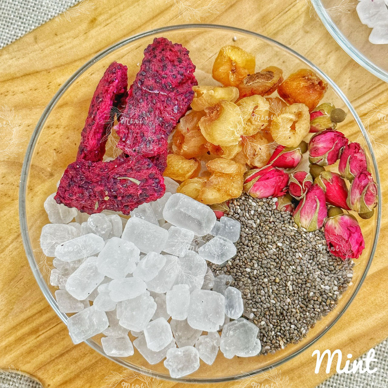 Trà vải hoa hồng - hộp 5 set & 1 set