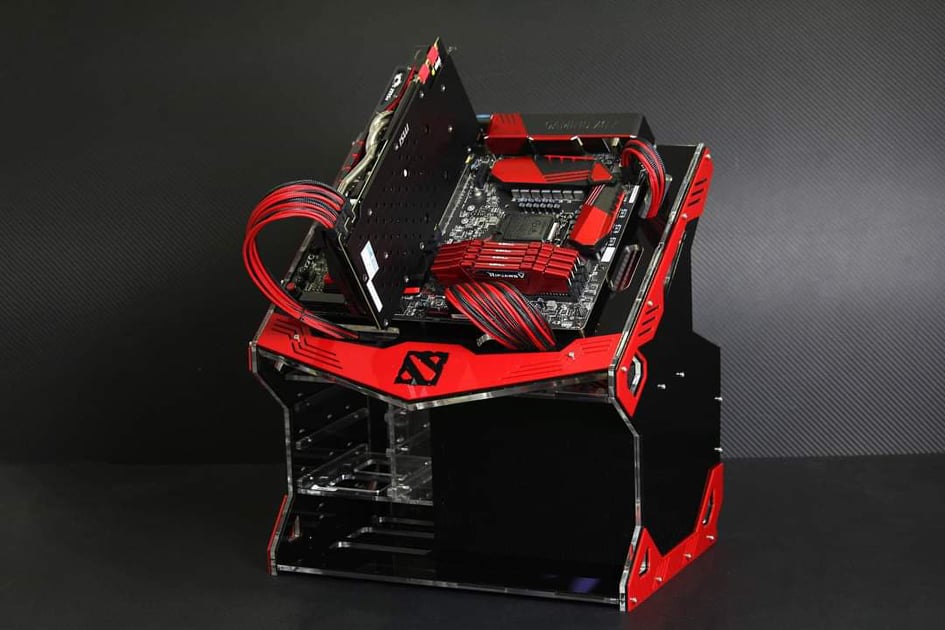 [HCM]VỎ CASE MÁY TÍNH CẮT CNC BẰNG MICA THIẾT KẾ ĐỘC QUYỀN CHỈ CÓ TẠI SHOP