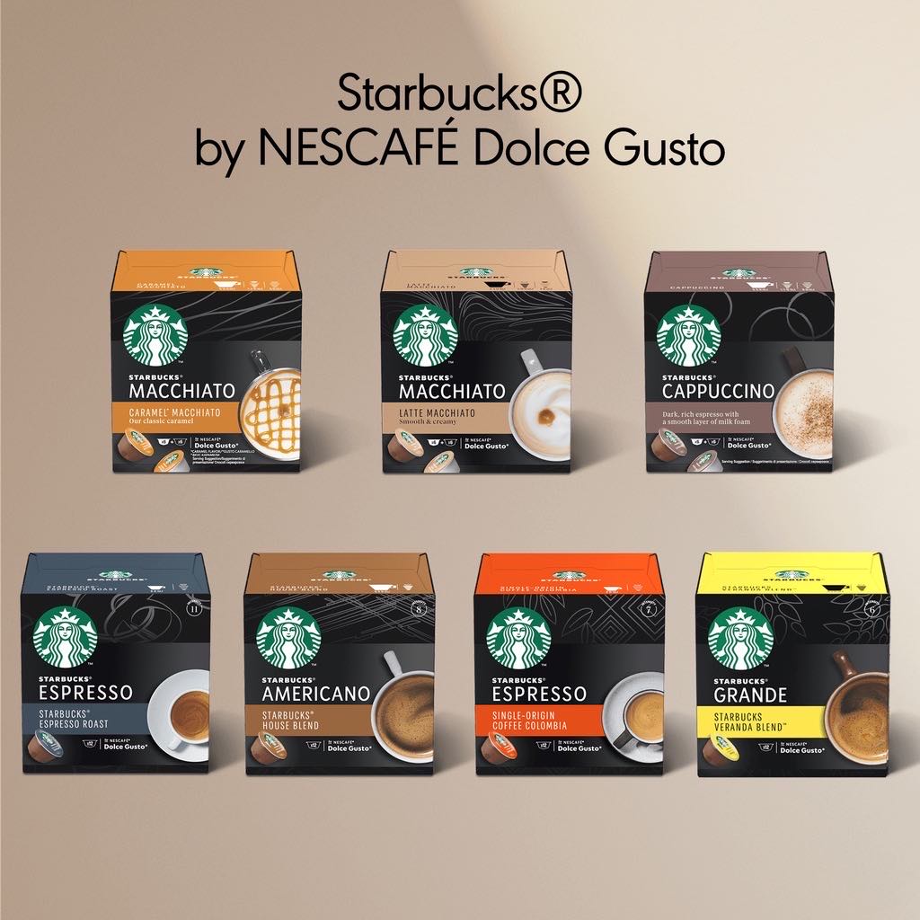 Starbucks® by NESCAFÉ® Dolce Gusto® - 12 Capsules, DATE 09/2025->04/2026